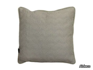 TIME Silver Marble Shades - Square cushion _ Aldeco