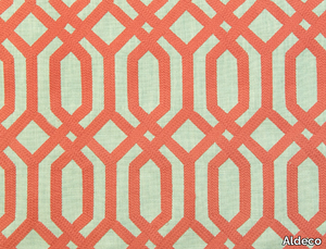 TRELLIS ADDICTION - Upholstery fabric with graphic pattern _ Aldeco