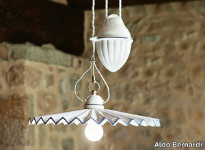 PIEGA - Ceramic pendant lamp _ Aldo Bernardi