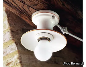 ISOLA - Ceramic ceiling light _ Aldo Bernardi