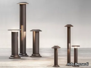 PASDEDEUX - LED brass bollard light _ Aldo Bernardi