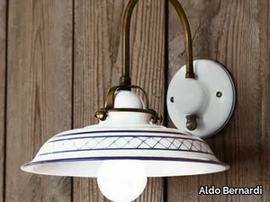 PROVENZA - Ceramic wall lamp with fixed arm _ Aldo Bernardi