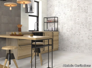 ALPE - Ceramic wall tiles with concrete effect _ Aleluia Cerâmicas