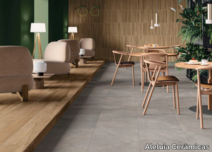 NOGAL - Porcelain stoneware wall/floor tiles with wood effect _ Aleluia Cerâmicas