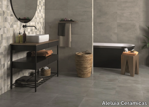 STUDIO - Porcelain stoneware wall/floor tiles with concrete effect _ Aleluia Cerâmicas