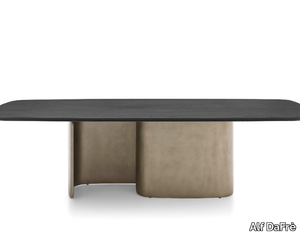 ESSE - Rectangular wooden dining table _ Alf DaFrè