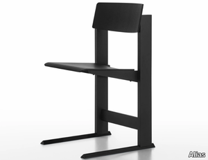 LIRA - Stackable wooden chair _ Alias