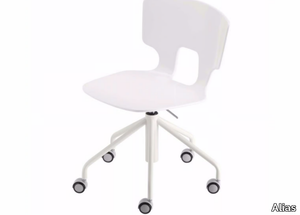 ERICE STUDIO - 50C - Swivel height-adjustable chair with castors _ Alias