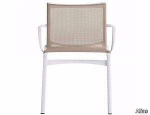 FRAME XL - 459 - Stackable chair with armrests _ Alias