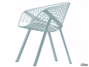 KOBI CHAIR - 040_O - Garden chair with armrests _ Alias