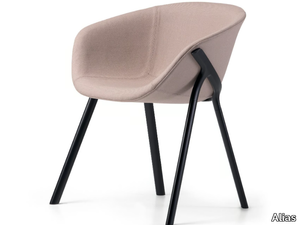 KOBI SOFT - 03A - Upholstered fabric chair with armrests _ Alias