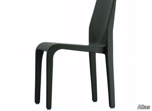 LALEGGERA CHAIR LEATHER - 301_L - Stackable leather chair _ Alias