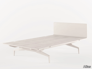 LEGNOLETTO 090 - LL3_090 - Aluminium and wood single bed _ Alias