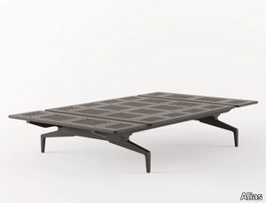 LEGNOLETTO 120 - LL0_120 - Aluminium and wood bed _ Alias