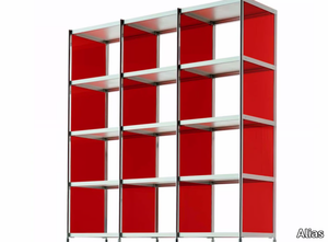 LIB005 - SEC_lib005 - Open modular bookcase _ Alias