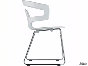 SEGESTA CHAIR - 501 - Stackable sled base chair _ Alias