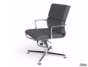 MEETINGFRAME 52 SOFT - 484 - Swivel height-adjustable office chair with armrests _ Alias