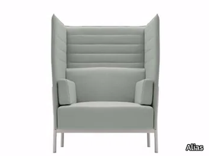 ELEVEN HIGH BACK - 865 - Fabric armchair high-back _ Alias