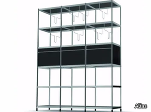 LIB012 - SEC_lib012 - Open modular bookcase _ Alias