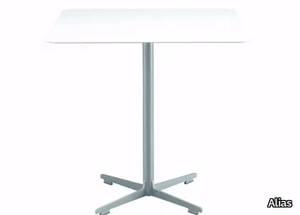 CROSS TABLE - 577_O - Square table with 4-star base _ Alias