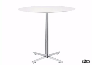 CROSS TABLE - 572 - Round table with 4-star base _ Alias