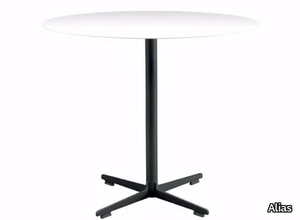 CROSS TABLE - 573 - Round table with 4-star base _ Alias