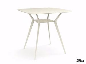 BIPLANE 120X120 HIGH - 454 - Square high table _ Alias