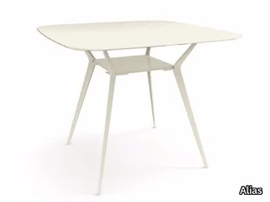 BIPLANE 140X140 HIGH - 465 - Square high table _ Alias