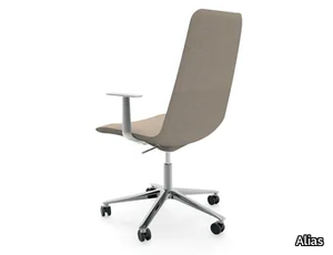 SLIM CONFERENCE MEDIUM 5 - 824 - Swivel height-adjustable chair with armrests _ Alias