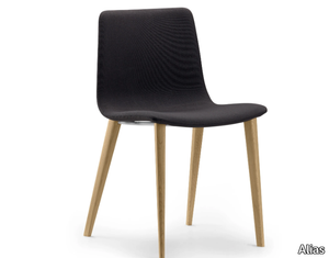 SLIM CHAIR WOOD SOFT L / 89M - Fabric chair _ Alias