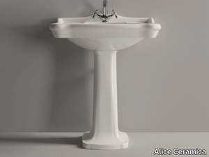 BOHEME CONSOLLE 70 - Ceramic washbasin _ Alice Ceramica