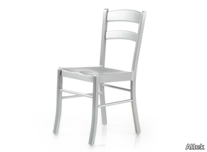 KORE - Recycled aluminium chair open back _ Altek