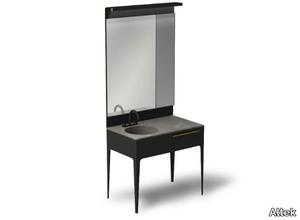 WEST COAST - Floor-standing single vanity unit _ Altek