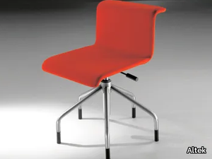 VERTIGO LV09 - Height-adjustable fabric chair with 5-spoke base _ Altek