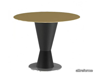 ARBAT - Round aluminium table _ altreforme