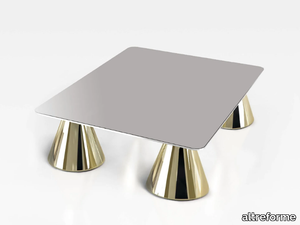 ARBAT - Low rectangular aluminium coffee table _ altreforme