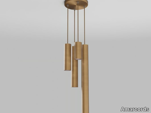CICCIO X4 - Aluminium pendant lamp with magnetic ceiling rose _ Amarcords
