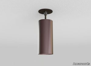 CICCIO - Aluminium pendant lamp with recessed rosette _ Amarcords