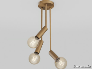 CRICCO T13X3 - Aluminium pendant lamp with magnetic ceiling rose _ Amarcords