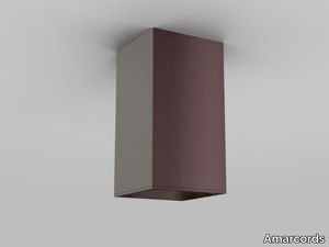 QUBETTO - Aluminium ceiling lamp _ Amarcords