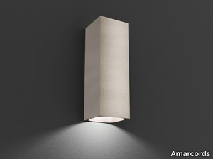 QUBETTO 21 - Aluminium wall lamp _ Amarcords