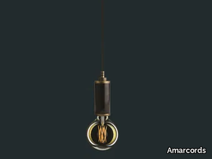 MARMO NERO - Marble pendant lamp _ Amarcords