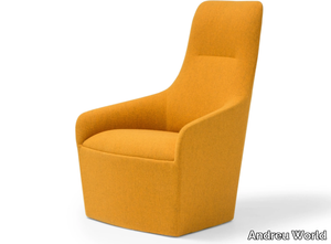 ALYA BU1530 - Upholstered armchair high-back _ Andreu World