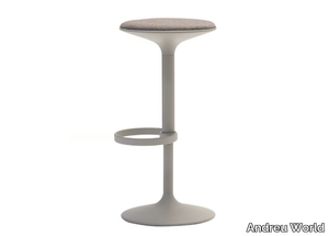 HULA BQ2795 - Aluminium barstool with footrest _ Andreu World