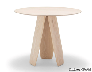 ORU ME6544 / ME6546 - Round ash table _ Andreu World