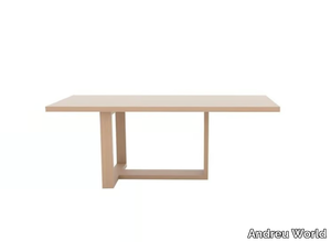 TAO ME3110 / 11 / 12 / 14 / 15 - Rectangular oak dining table _ Andreu World