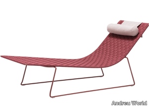 TRENZA TU0704 - Stackable polypropylene sun lounger _ Andreu World