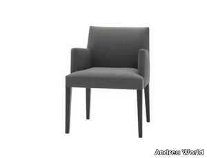 ANNA CORPORATE SO1406 - Upholstered chair with armrests _ Andreu World