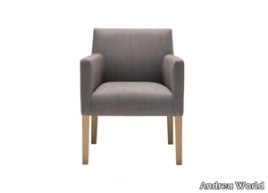 ANNA EASY CHAIR BU1405 - Upholstered chair with armrests _ Andreu World