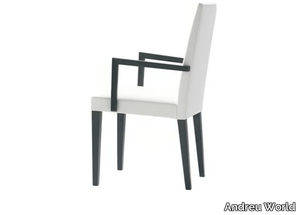 ANNA SO1371 - Upholstered chair with armrests _ Andreu World